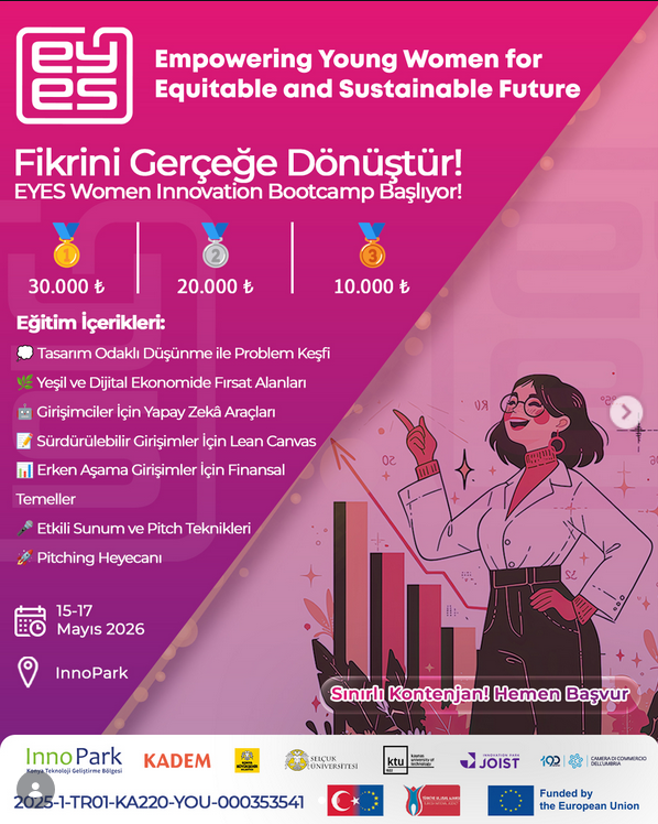 Are you ready to shape the future? The EYES Women Innovation Bootcamp is starting!